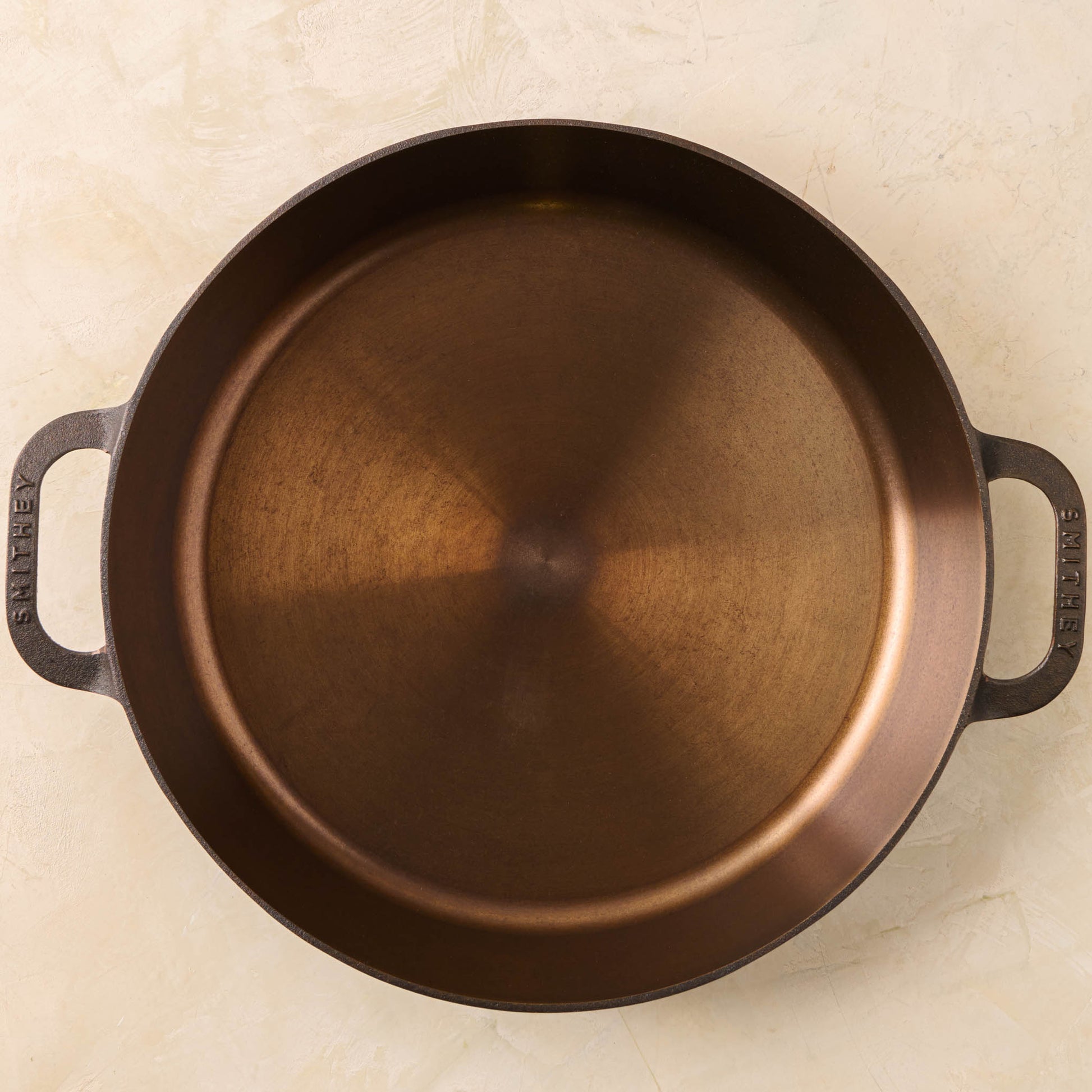 Magnolia Smithey No. 14 Dual Handle Skillet Top View