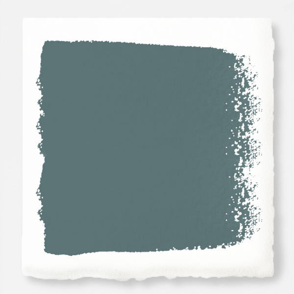 Deep dusty sea green exterior paint