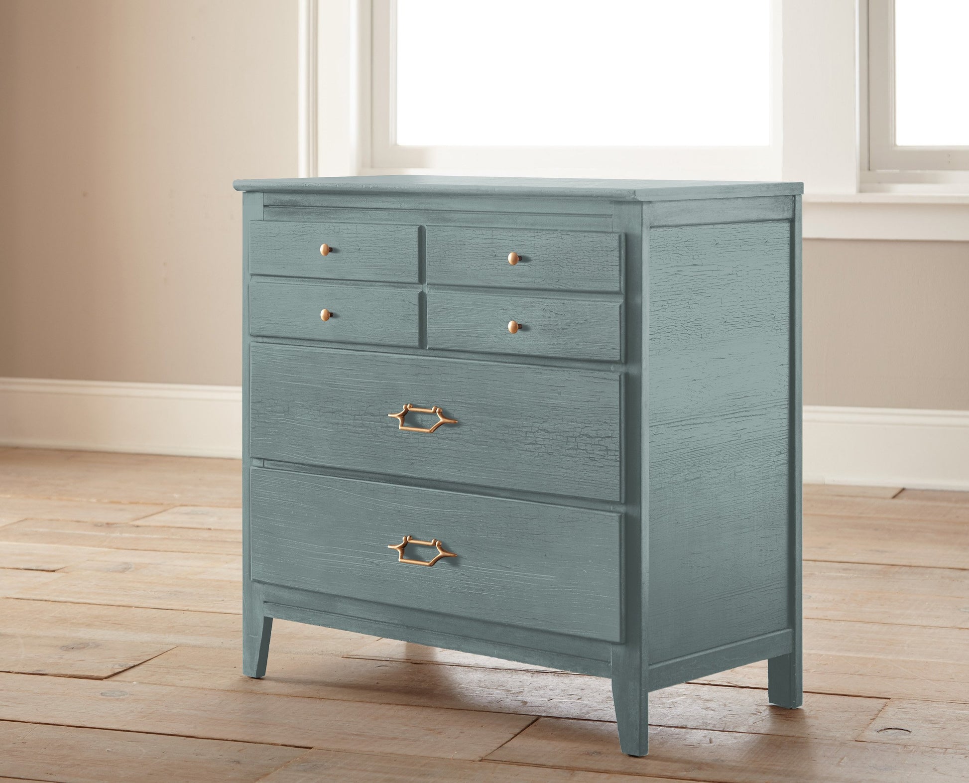 medium grey-blue chalk paint