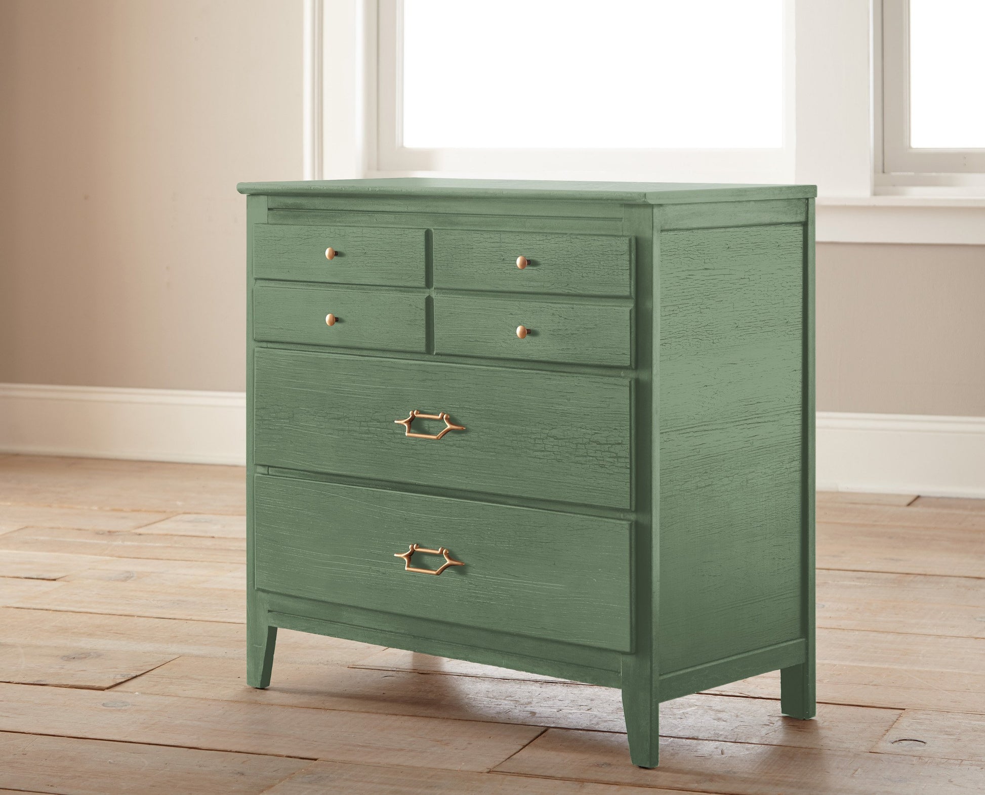 evergreen green chalk paint