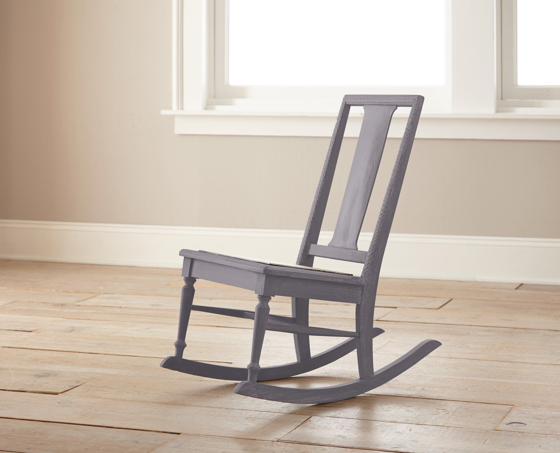 dark muted purple chalk paint
