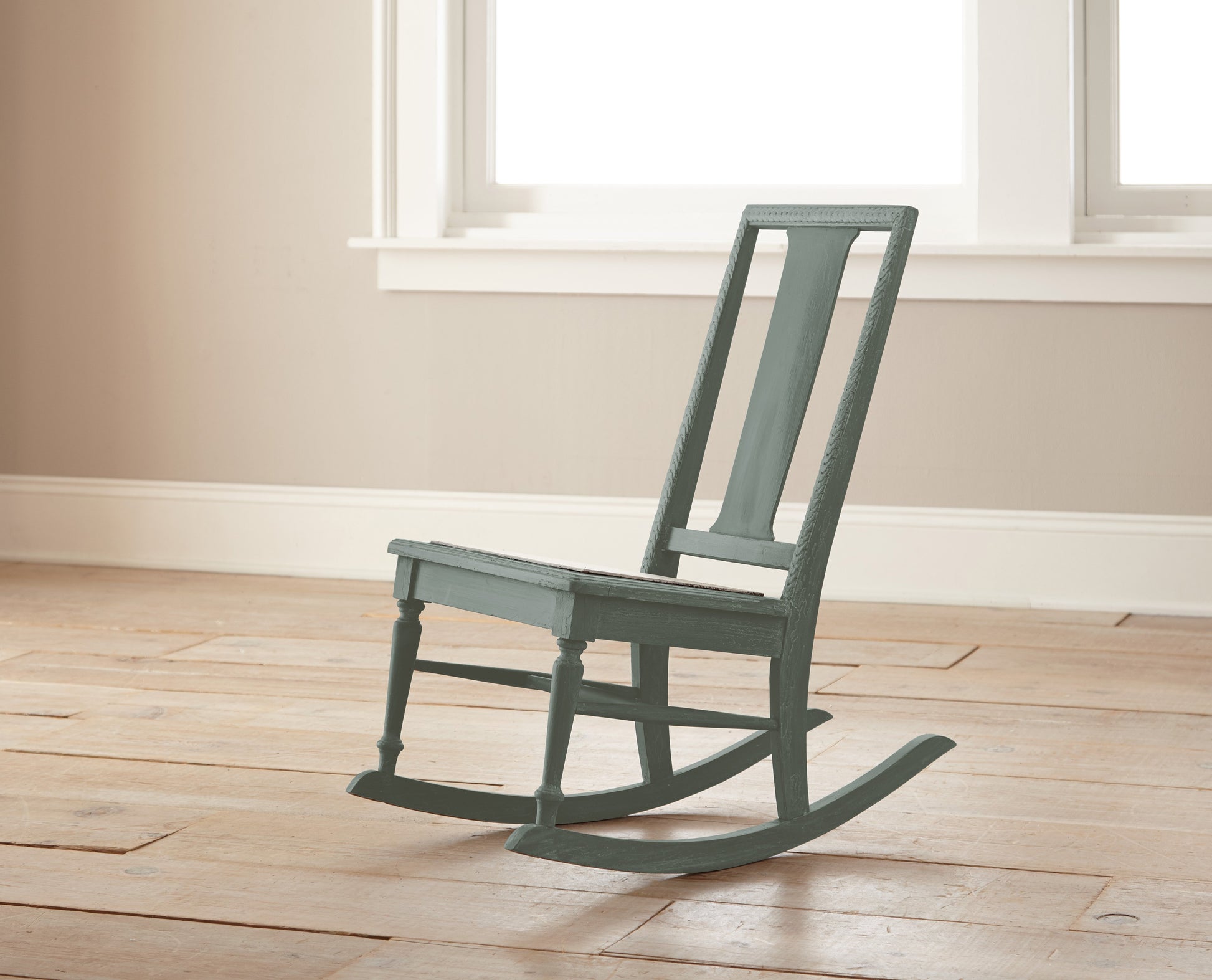 dark green-grey chalk paint