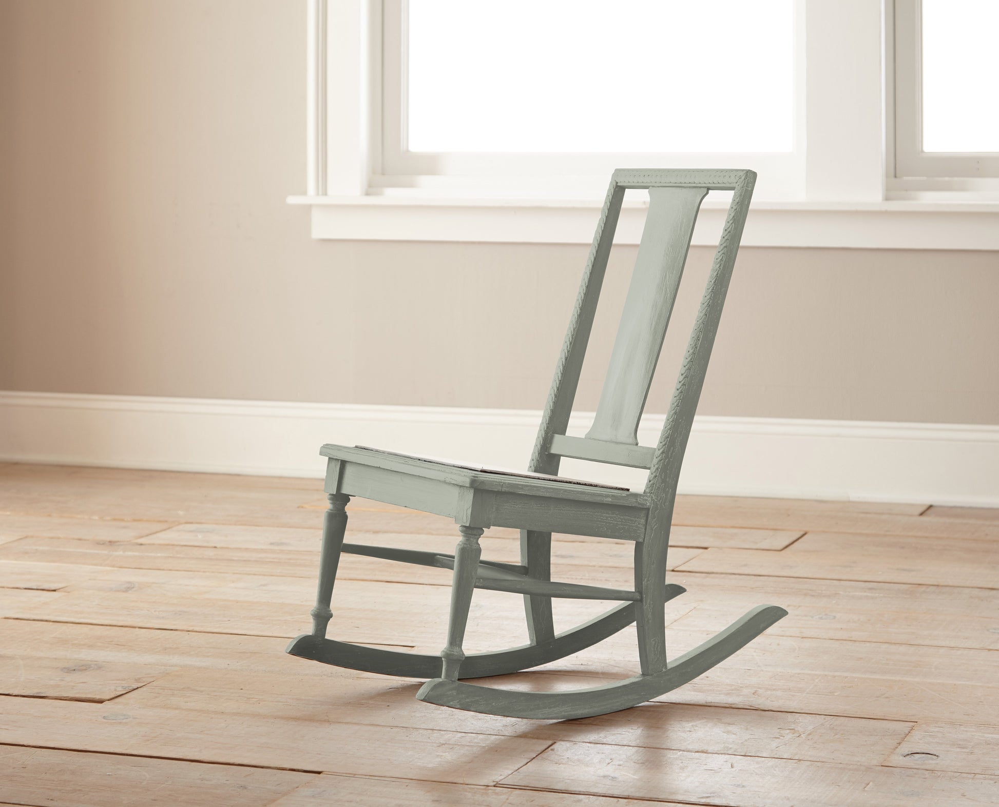medium grey with blue undertone chalk paint