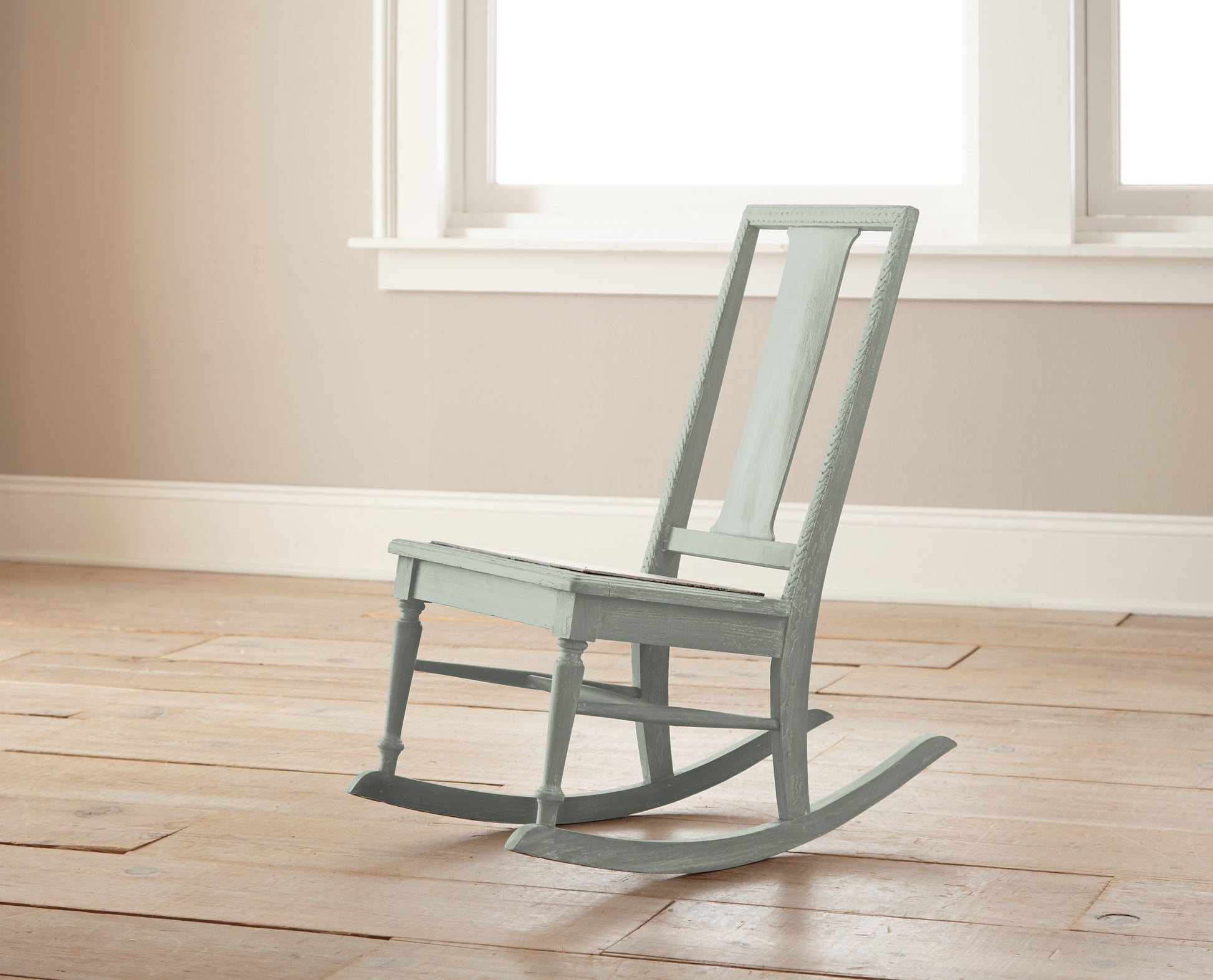 medium grey with cool blue undertone chalk paint
