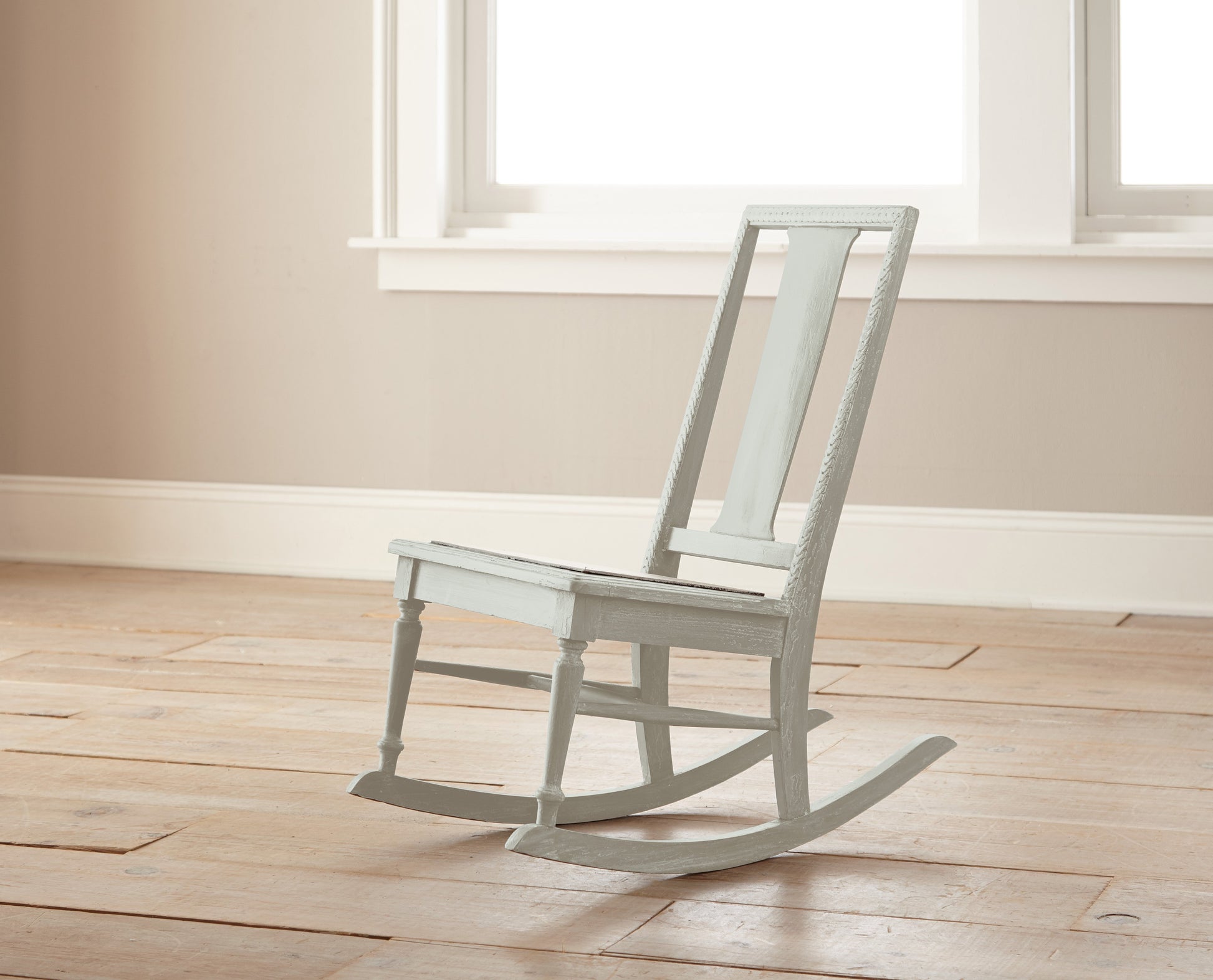 light blue grey with light green undertone chalk paint