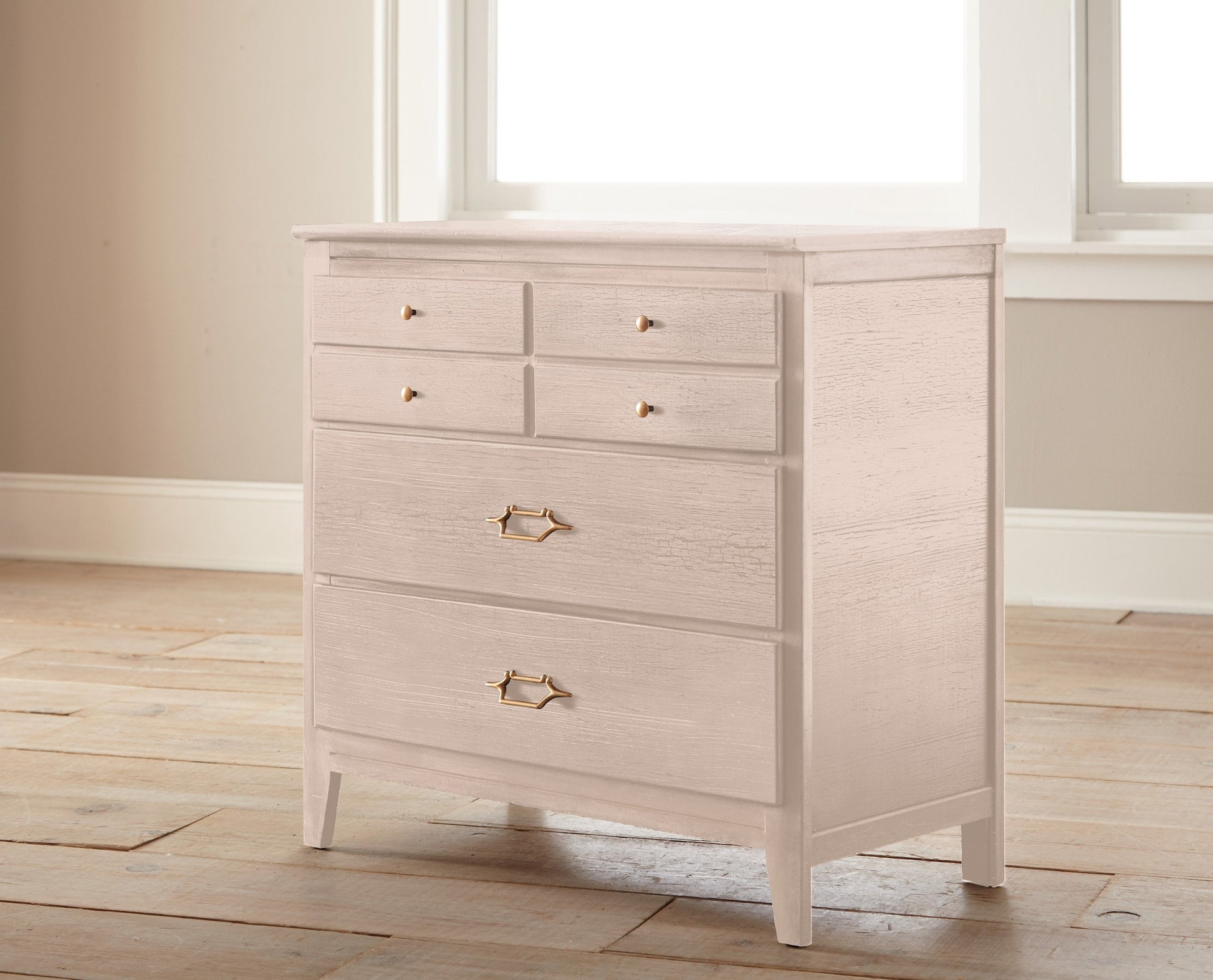 muted light pink chalk paint