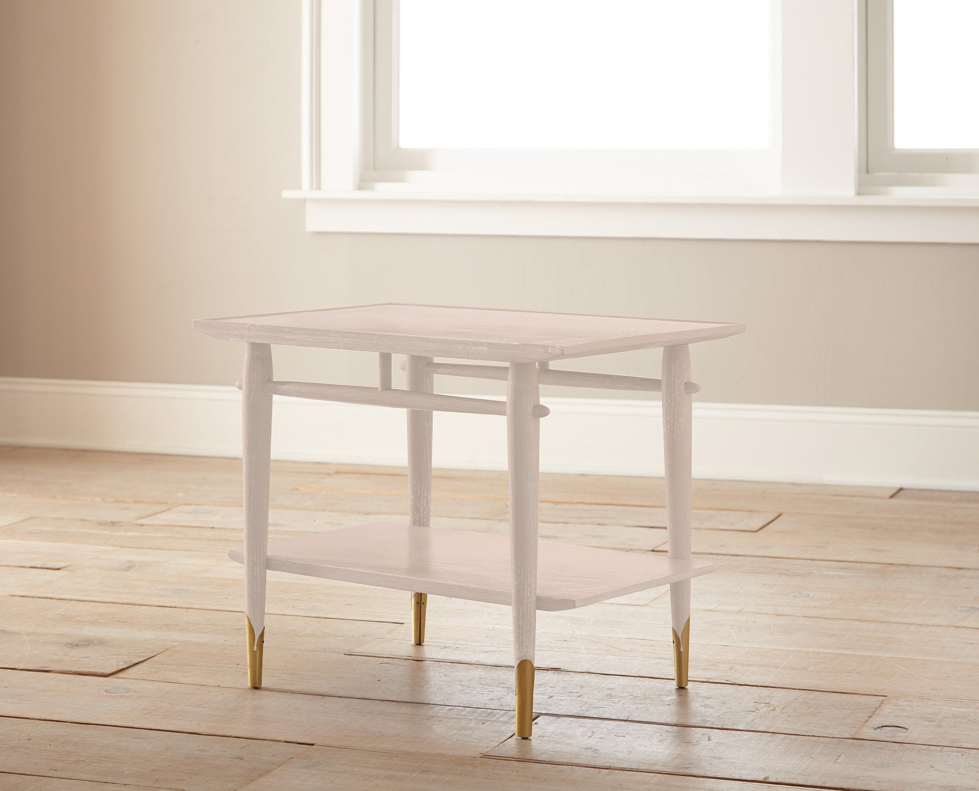muted light pink chalk paint