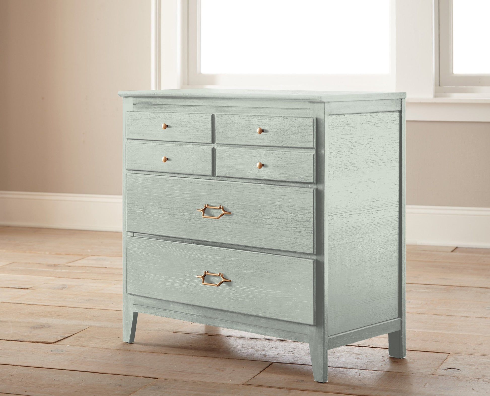 light grey-blue chalk paint