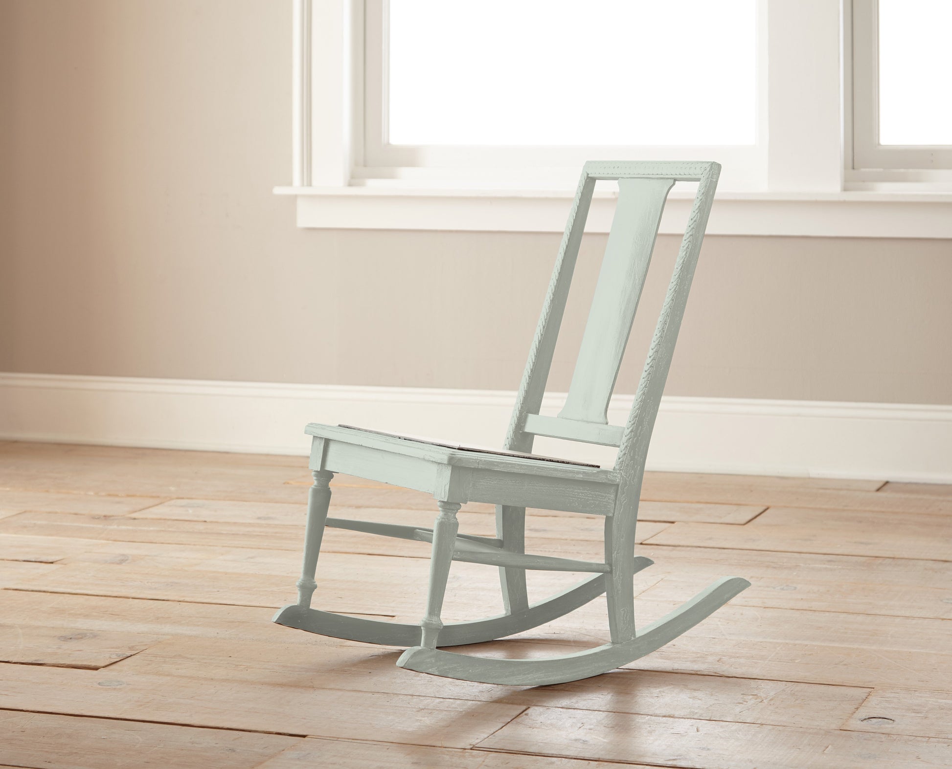 light grey-blue chalk paint