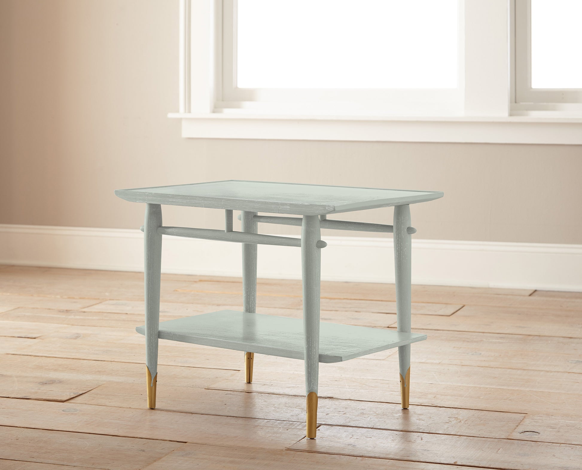 light grey-blue chalk paint