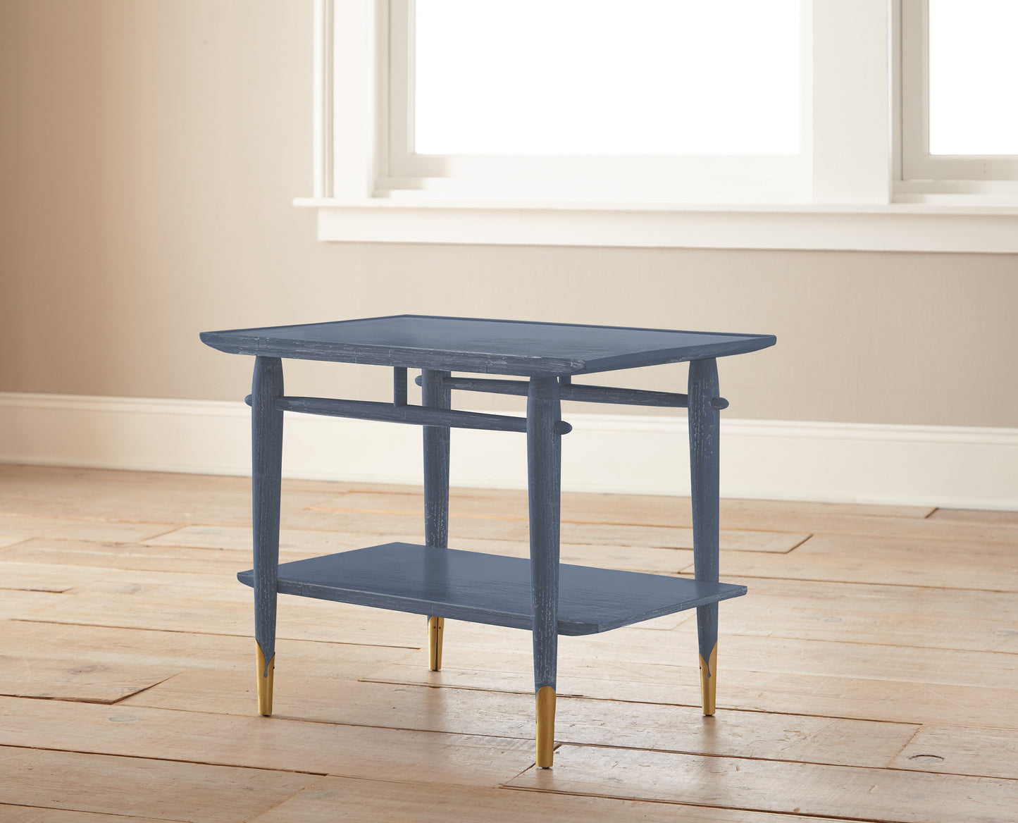 deep royal blue with grey undertone chalk paint
