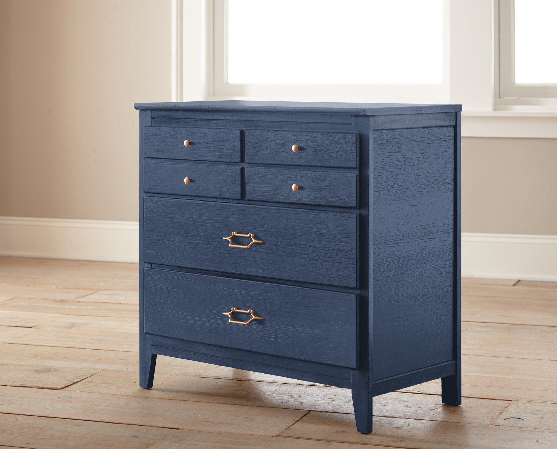 dark royal blue chalk paint