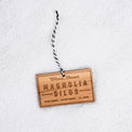 magnolia silos mural christmas ornament