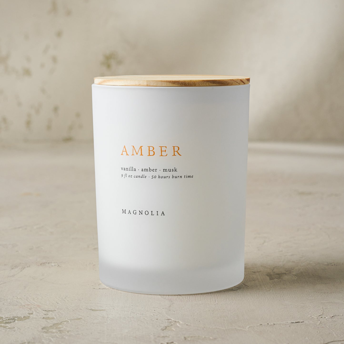 Magnolia Amber Candle