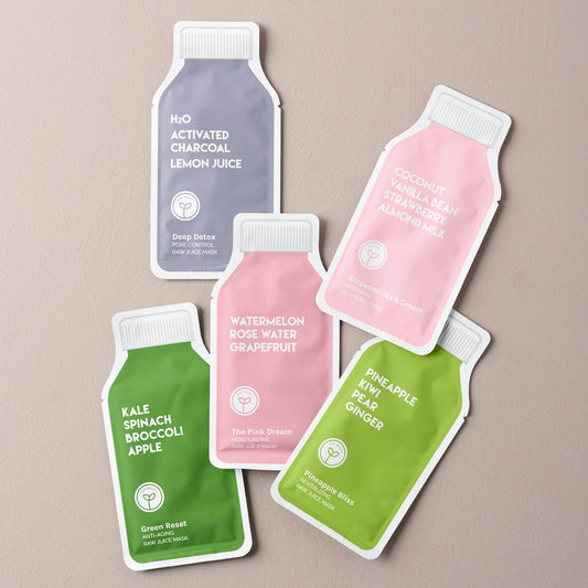 Raw Juice Cleanse Mask Set