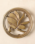 Magnolia Antique Brass Trivet