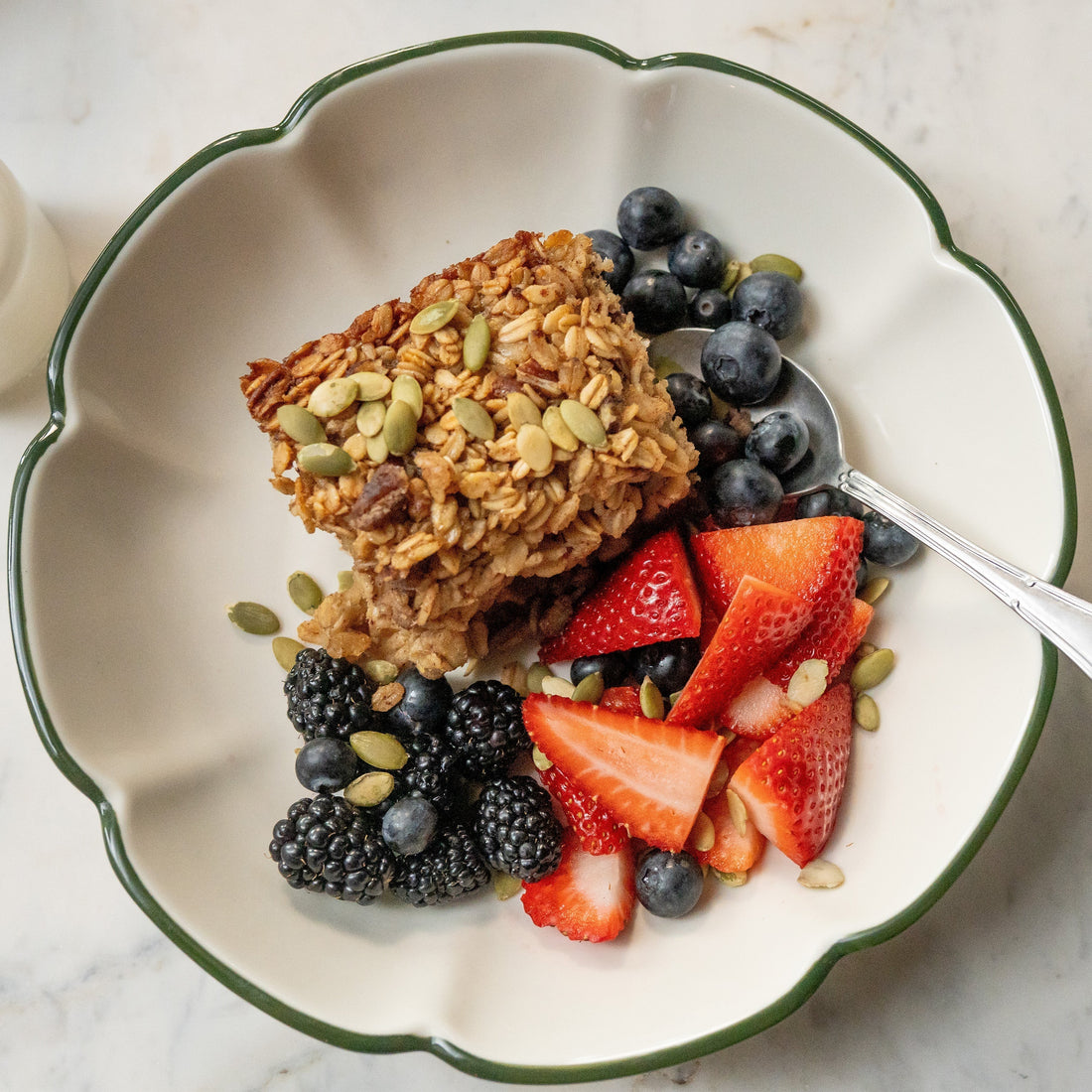 Maple Pecan Baked Oatmeal