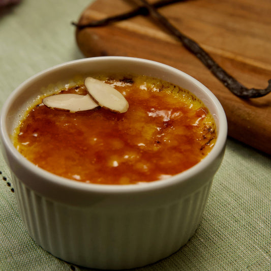 Elizabeth Poett's Almond Creme Brulee