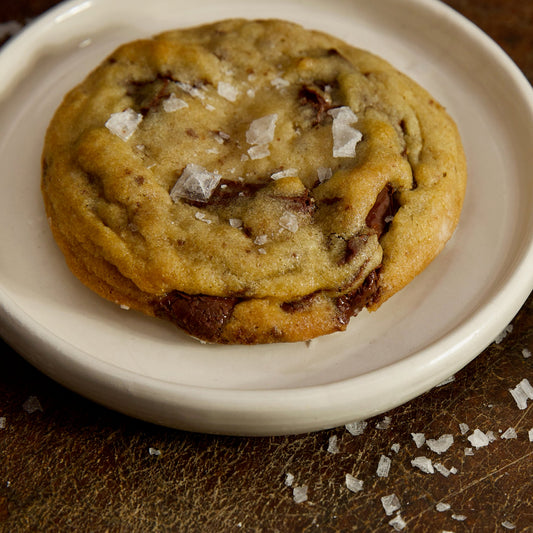 Elizabeth Poett's Chocolate Chip Cookies with Sea Salt