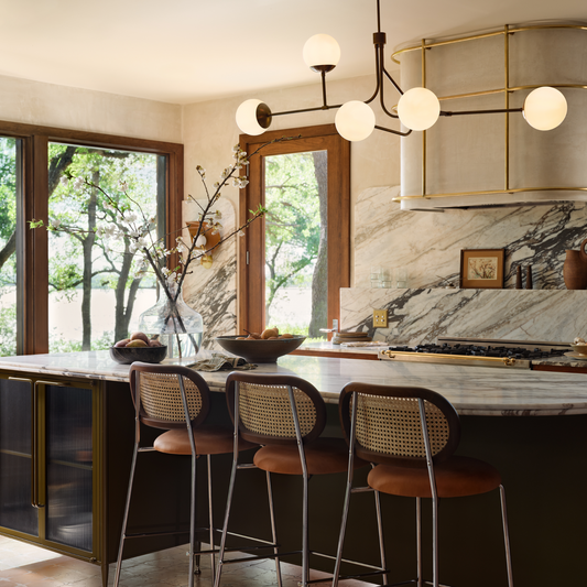 The kitchen of Chip and Jo's project, Fixer Upper: The Lakehouse.