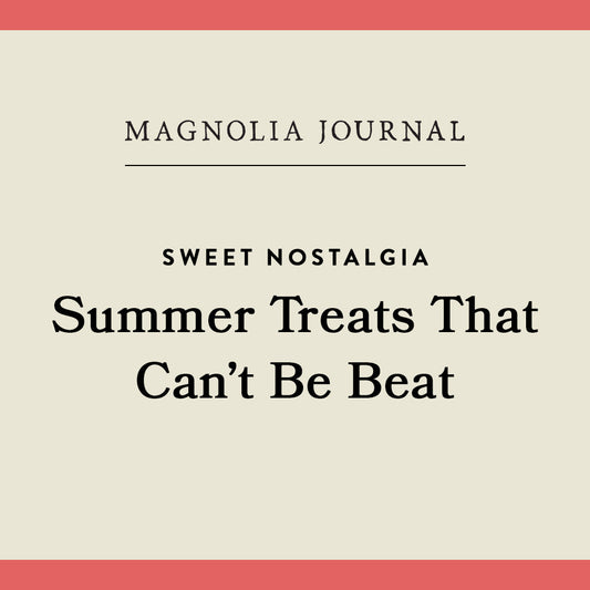 From the Journal: Retro Frozen Treat Recipes graphic