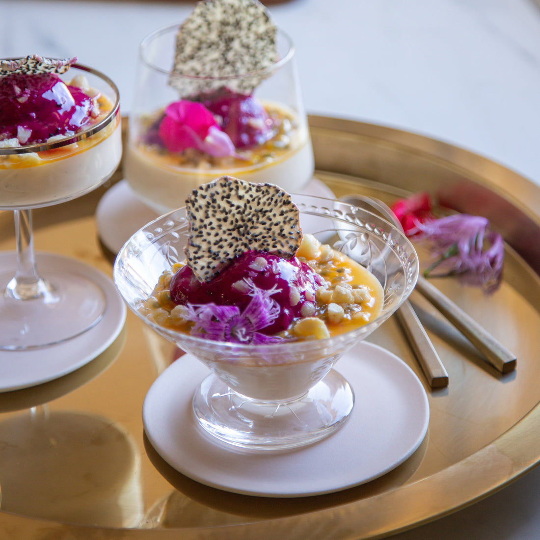 Zoe Francois' Grapefruit Posset
