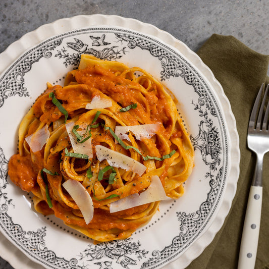 Joanna Gaines' Homemade Pasta Noodles with Vodka Sauce