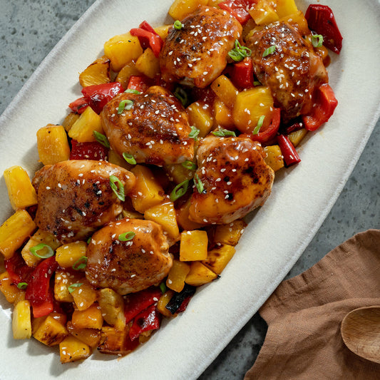 Joanna Gaines's Honey Garlic Chicken with Pineapple