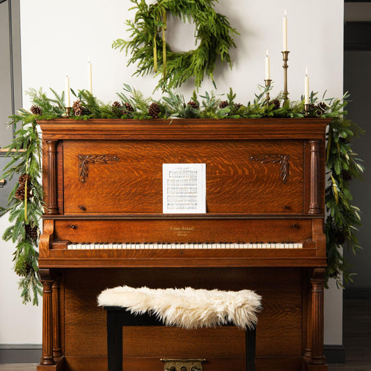 Decorating for the Holidays with Garland