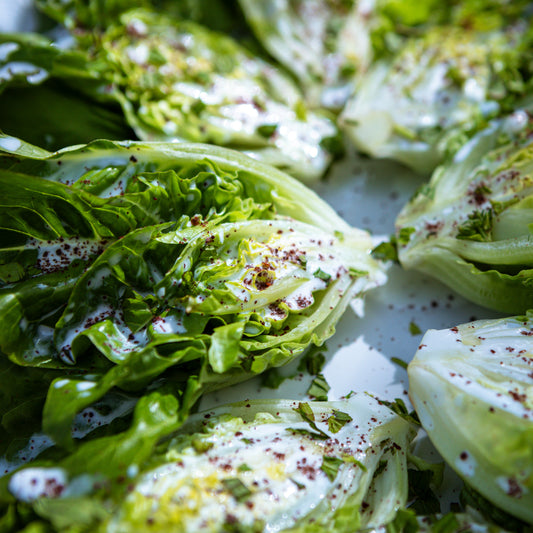 Annie Starke's Little Gem Salad with Buttermilk Rose Dressing