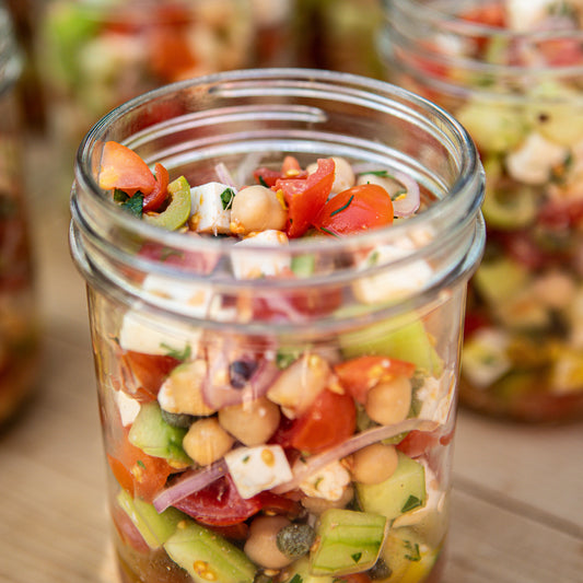 Annie Starke's Mediterranean Salad in a Jar