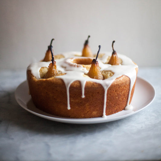 Zoë Bakes Pear Cake