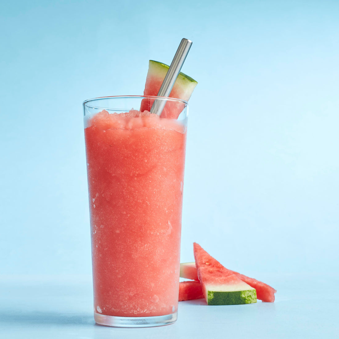 Pink Watermelon Lemonade Slushes