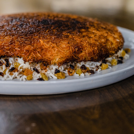 Abner & Amanda's Tahdig Rice