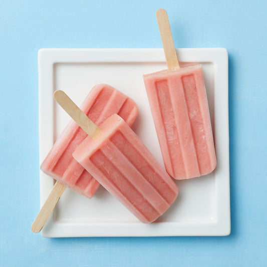 Watermelon-Lime Yogurt Pops