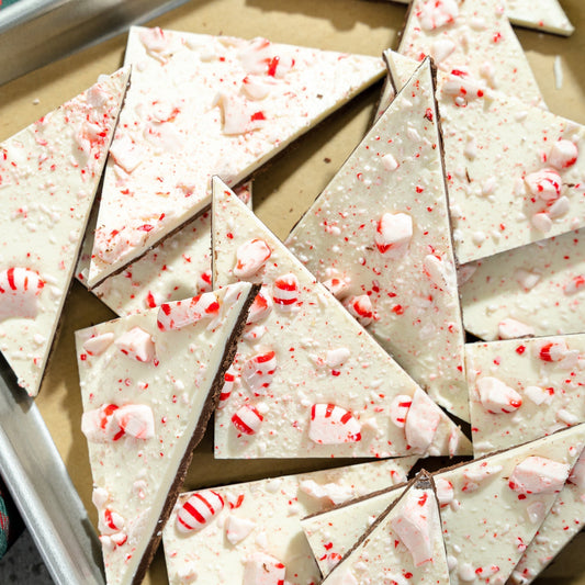 Joanna Gaines's White Chocolate Peppermint Bark