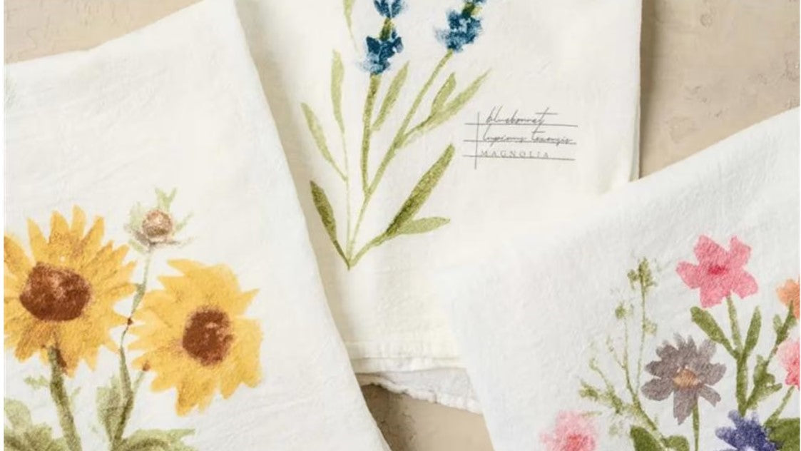 shop magnolia tea towels