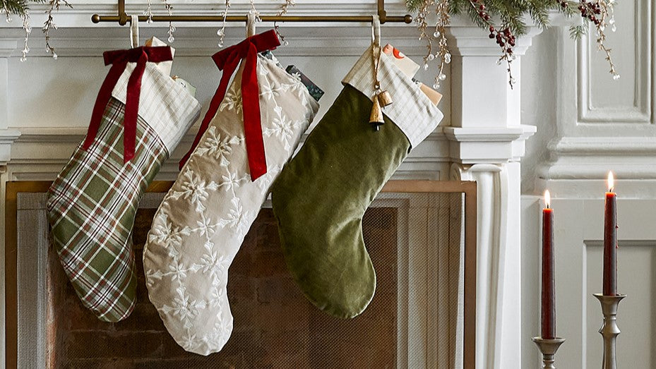 Shop Christmas stockings and stocking holders