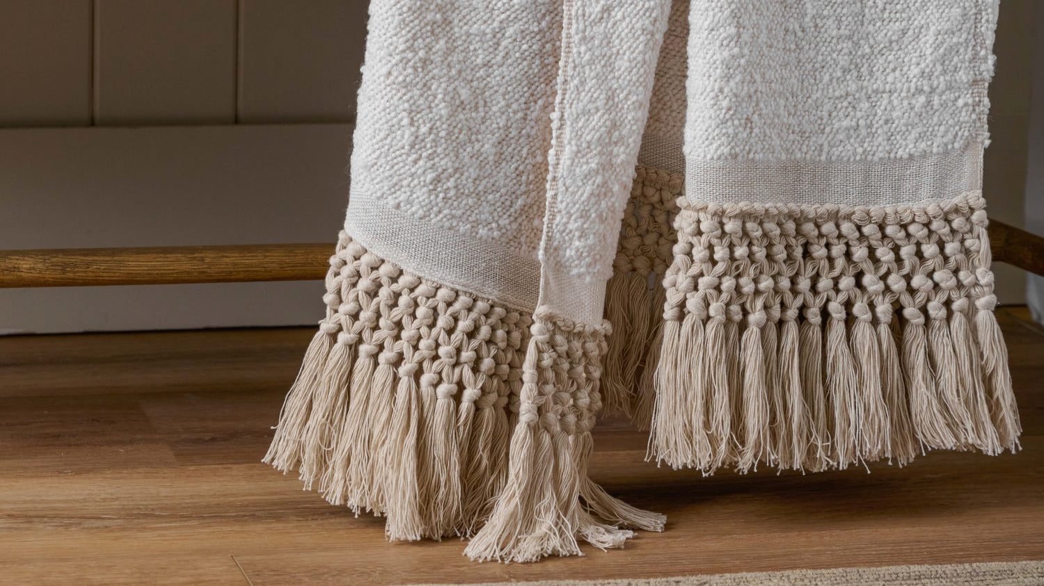 Magnolia Essential Tassel Throws