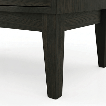 Aspen Nightstand close up view of legs