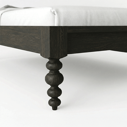 Aspen Four- Poster Bed close up view of bed legs