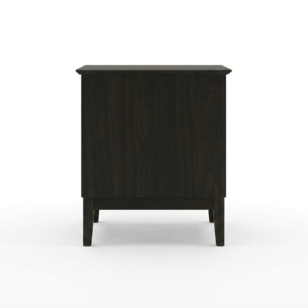 Aspen Nightstand back view