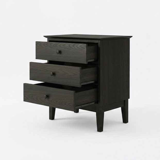 Aspen Nightstand drawers opened