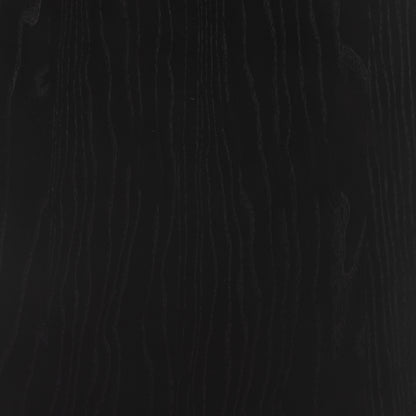Dawn 6 Drawer Dresser in Black Ash wood grain up close