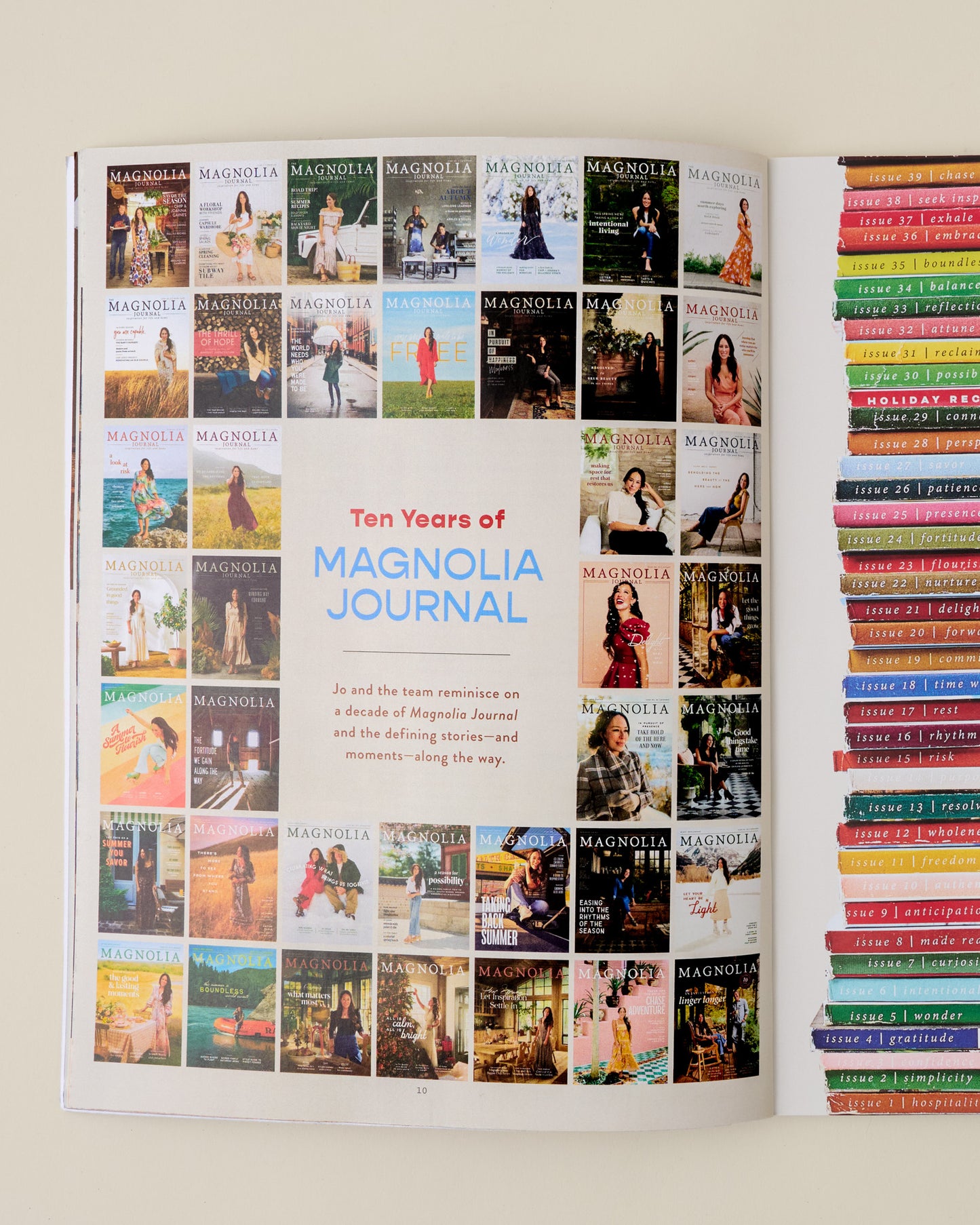 Magnolia Journal Fall 2026 celebrates 10 years