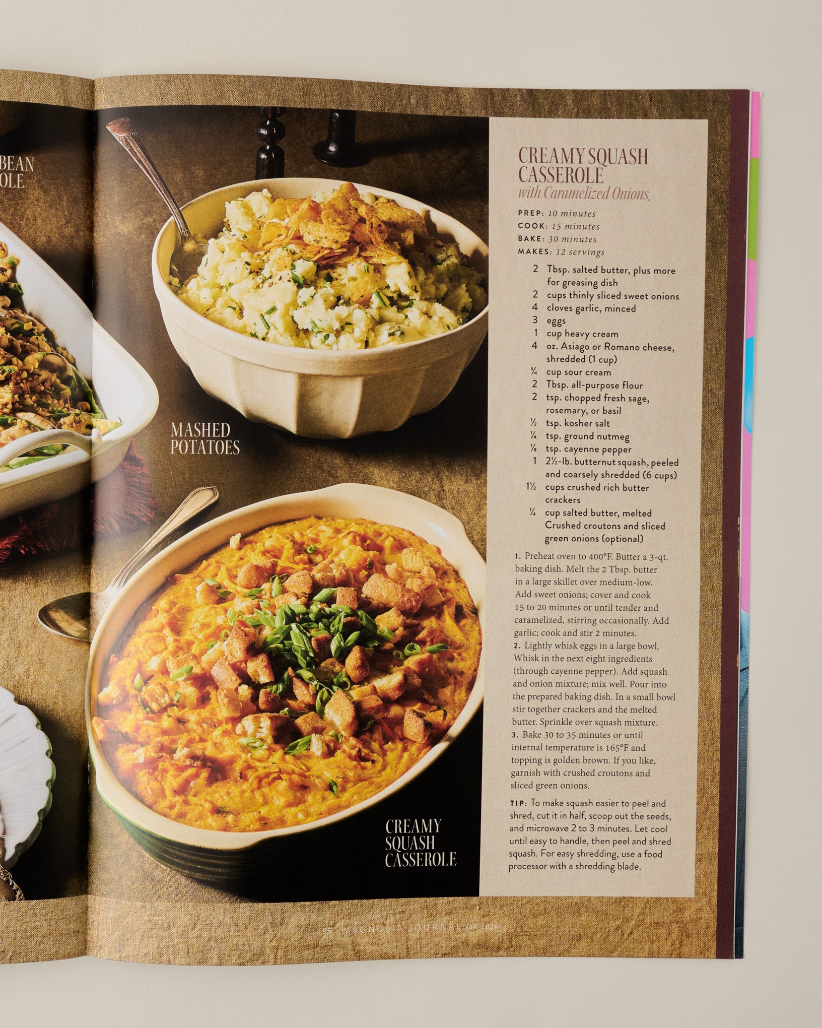Magnolia Journal Fall 2026 casserole recipe