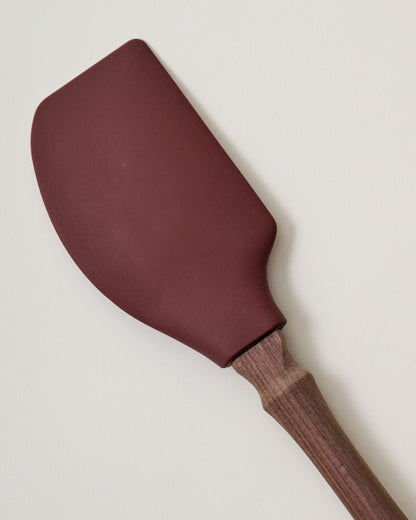 Turned Wood Spatula close up