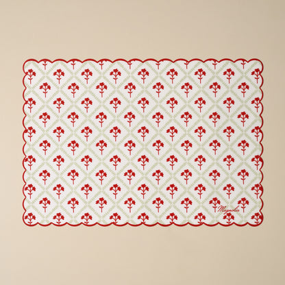 Holiday Scalloped Baking Mat