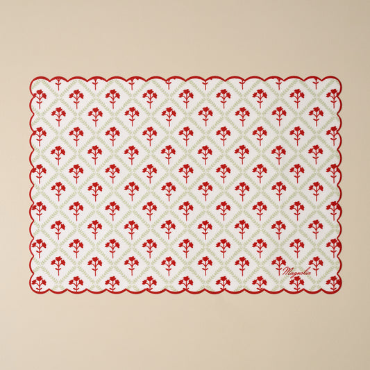 Holiday Scalloped Baking Mat