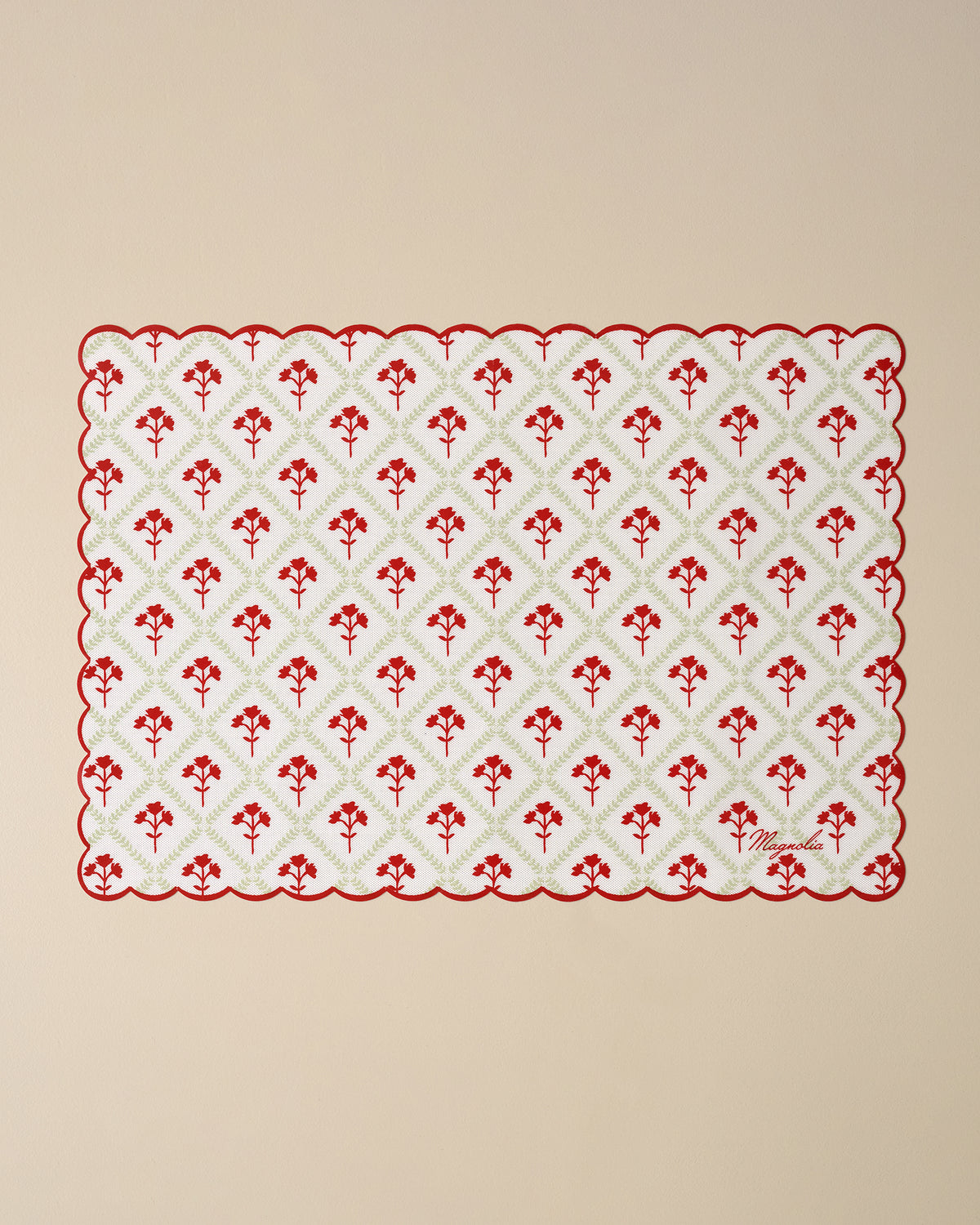 Holiday Scalloped Baking Mat